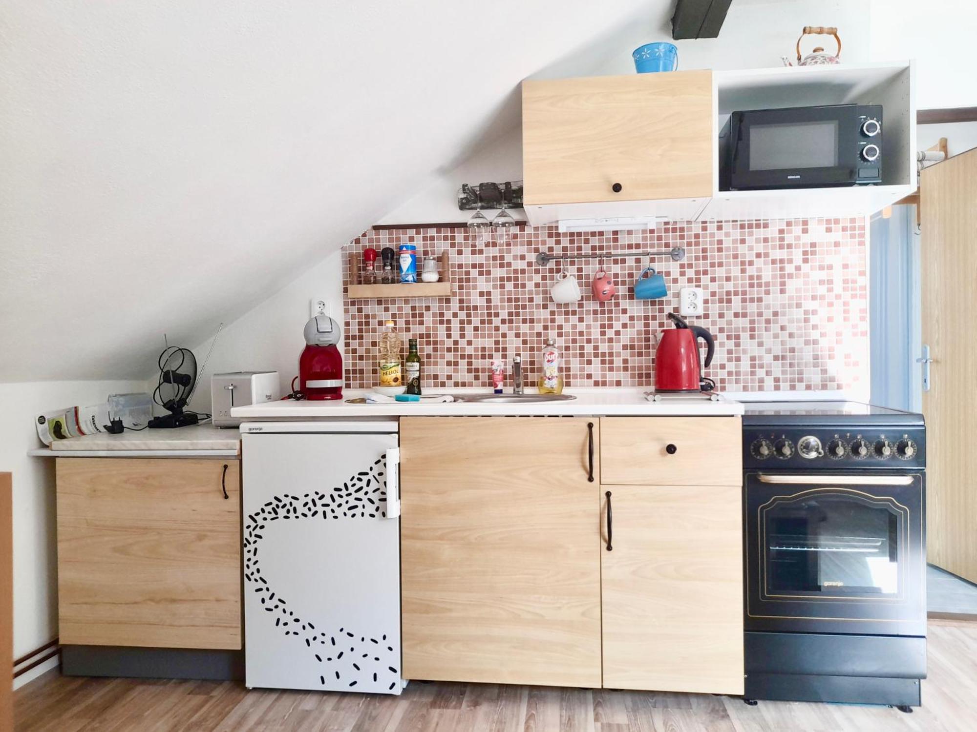 Apartman Castle View เชสกี้ครุมลอฟ ภายนอก รูปภาพ